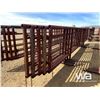 Image 4 : (5) 24 FT. X 5 FT. 4 BAR FREESTANDING PANELS
