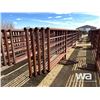 Image 2 : (5) 24 FT. X 5 FT. 4 BAR FREESTANDING PANELS