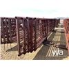 Image 4 : (5) 24 FT. X 5 FT. 4 BAR FREESTANDING PANELS