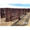 Image 4 : (4) 24 FT. X 5 FT. 4 BAR FREESTANDING PANELS