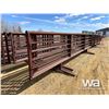 Image 2 : (5) 24 FT. X 5 FT. 4 BAR FREESTANDING PANELS