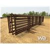 Image 4 : (5) 24 FT.  & (1) 24 FT. LIVESTOCK PANEL W/GATE
