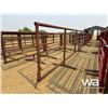 Image 4 : (1) 24 FT. LIVESTOCK PANEL WITH 9 FT. GATE