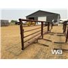 Image 4 : (2) 16 FT. LIVESTOCK PANELS WITH 8 FT. GATE