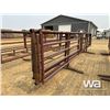 Image 4 : (2) 24 FT. LIVESTOCK PANELS WITH 9 FT. GATE