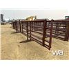 Image 3 : (2) 24 FT. LIVESTOCK PANELS WITH 11 FT. GATE