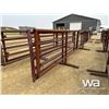 Image 2 : (2) 24 FT. LIVESTOCK PANELS WITH 11 FT. GATE