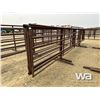 Image 4 : (2) 24 FT. LIVESTOCK PANELS WITH 9 FT. GATE