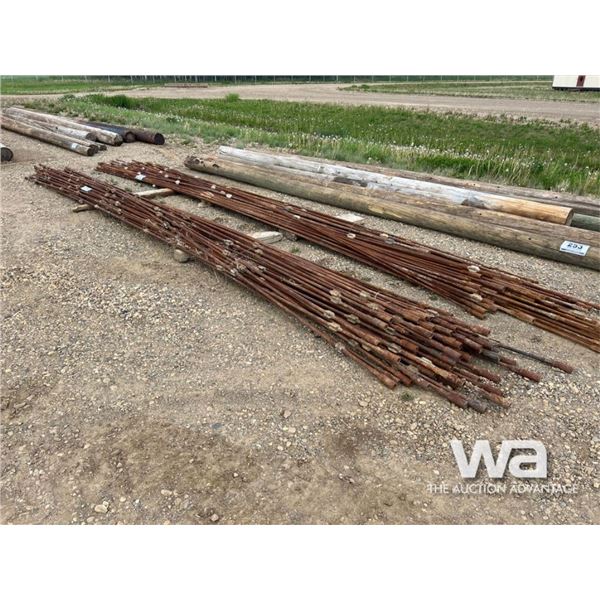 QUANTITY OF 3/4 & 7/8 SUCKER ROD