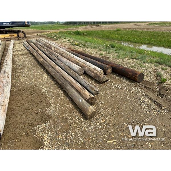 POWER POLES: (2) 33 FT. & (6) 35 FT.