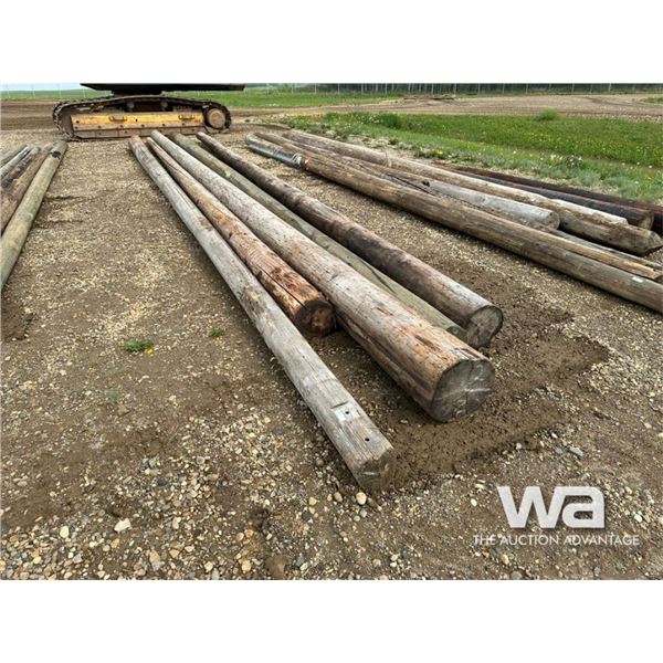 POWER POLES: (4) 40 FT. & (1) 44 FT.