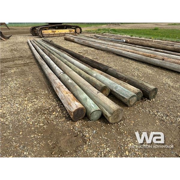 POWER POLES: (8) 35 FT.