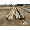 Image 2 : POWER POLES: (8) 35 FT.