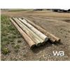 Image 4 : (7) WOOD POWER POLES