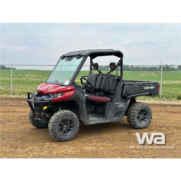 2018 CAN-AM HD8 DEFENDER SIDE BY SIDE