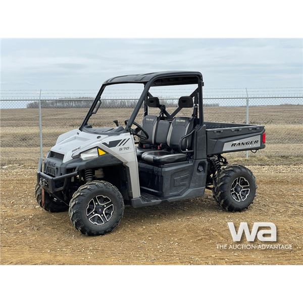 2015 POLARIS 570EFI 4X4 SIDE BY SIDE
