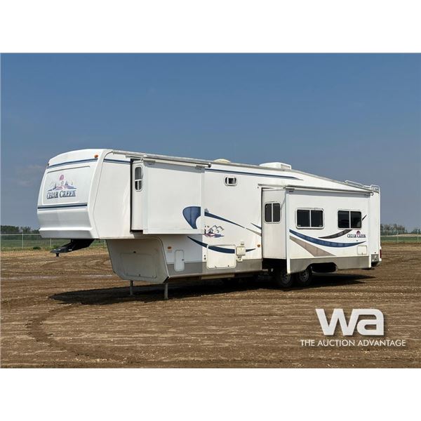 2003 CEDAR CREEK 36 FT. 5TH WHEEL TRAVEL TRAILER