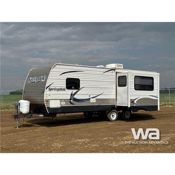 2013 SPRINGDALE 26 FT. T/A TRAVEL TRAILER