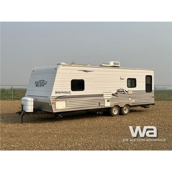 2008 SPRINGDALE 25 FT. T/A TRAVEL TRAILER