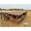Image 14 : 2001 NORBERTS 26 FT. GOOSENECK EQUIPMENT TRAILER