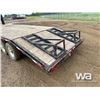 Image 17 : 2004 BERGEN 20 FT. TRIDEM FLAT DECK TRAILER