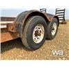 Image 11 : 2013 CANTRA 22 FT. T/A FLAT DECK TRAILER