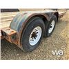 Image 13 : 2013 CANTRA 22 FT. T/A FLAT DECK TRAILER
