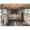 Image 15 : 1999 GOERTZEN 20 FT. 5TH WHEEL T/A STOCK TRAILER