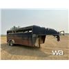 Image 2 : 1999 GOERTZEN 20 FT. 5TH WHEEL T/A STOCK TRAILER