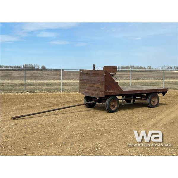 HORSE DRAWN BROWN WAGON