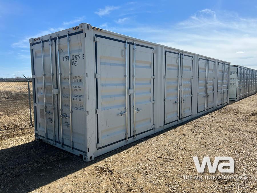 2022 8 X 40 FT. SHIPPING CONTAINER - Weaver Bros. Auctions Ltd.