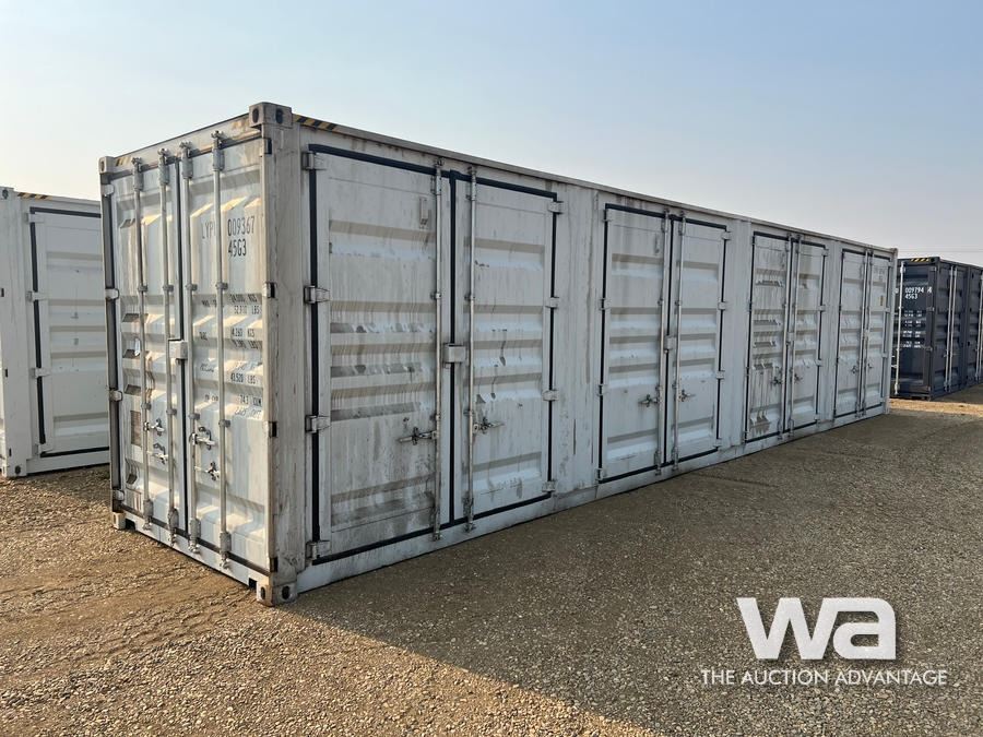 2022 8 X 40 FT. SHIPPING CONTAINER - Weaver Bros. Auctions Ltd.