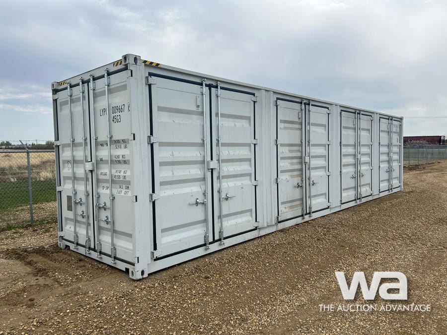 2022 8 X 40 FT. SHIPPING CONTAINER - Weaver Bros. Auctions Ltd.