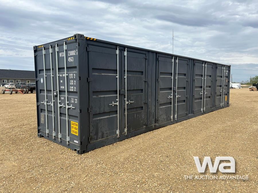 2023 8 X 40 FT. SHIPPING CONTAINER - Weaver Bros. Auctions Ltd.