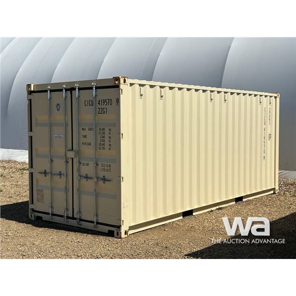 2022 8X20 FT. HIGH CLEARANCE SHIPPING CONTAINER