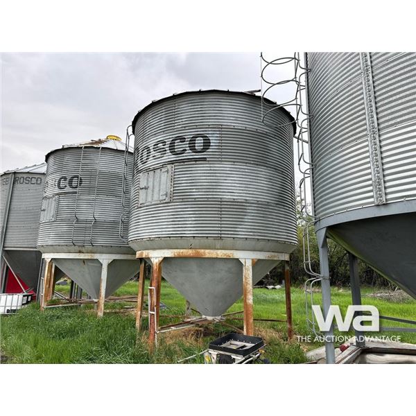ROSCO 6-14-WT 4 RING HOPPER GRAIN BIN