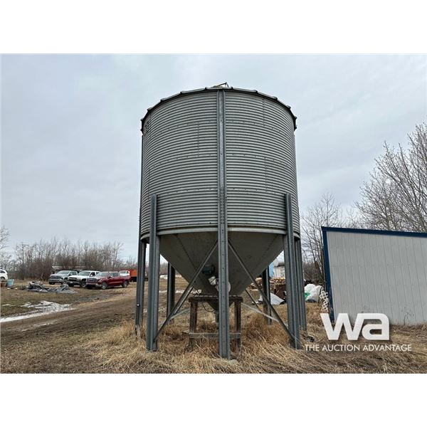WESTEEL ROSCO 4 RING HOPPER BOTTOM GRAIN BIN