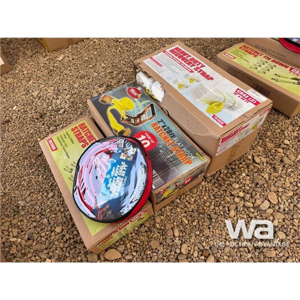 HEAVY DUTY RECOVERY STRAP SET