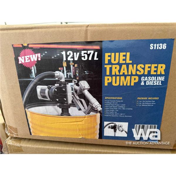 12 V FUEL TRANSFER PUMP