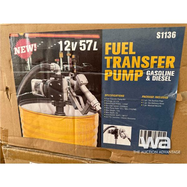 12 V FUEL TRANSFER PUMP