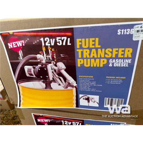 12 V FUEL TRANSFER PUMP