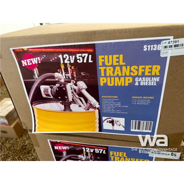 12 V FUEL TRANSFER PUMP
