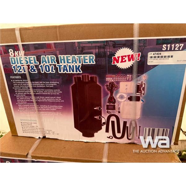 12 V DIESEL AIR HEATER