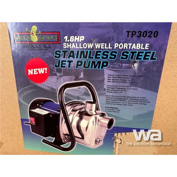 STAINLESS WATER JET PUMP
