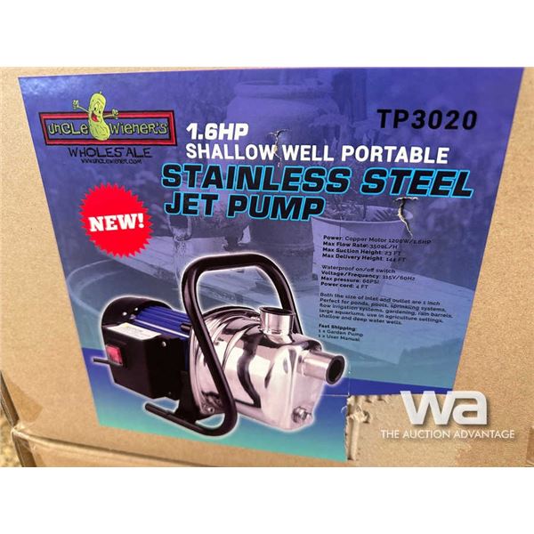 STAINLESS WATER JET PUMP