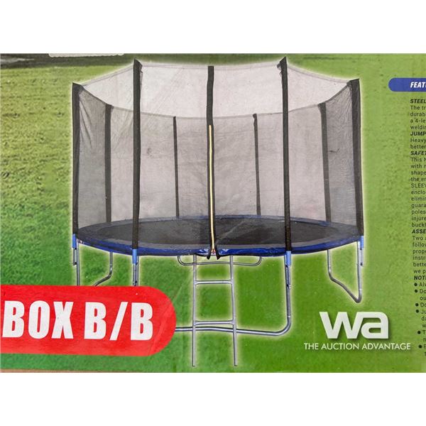 14 FT. TRAMPOLINE WITH SAFETY NET