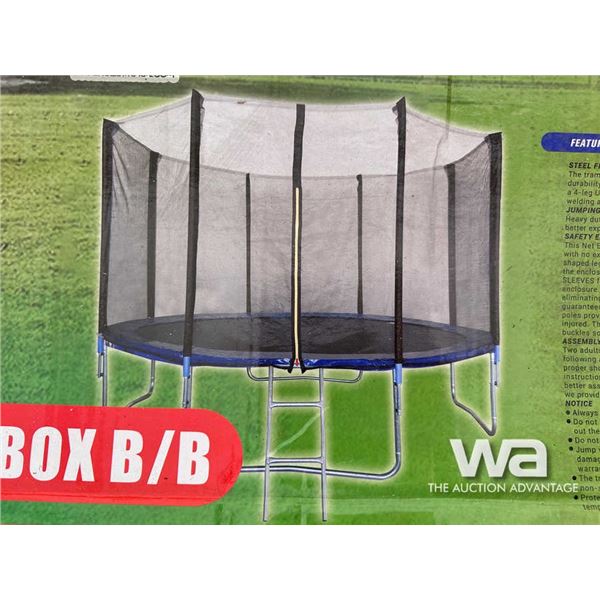 14 FT. TRAMPOLINE WITH SAFETY NET