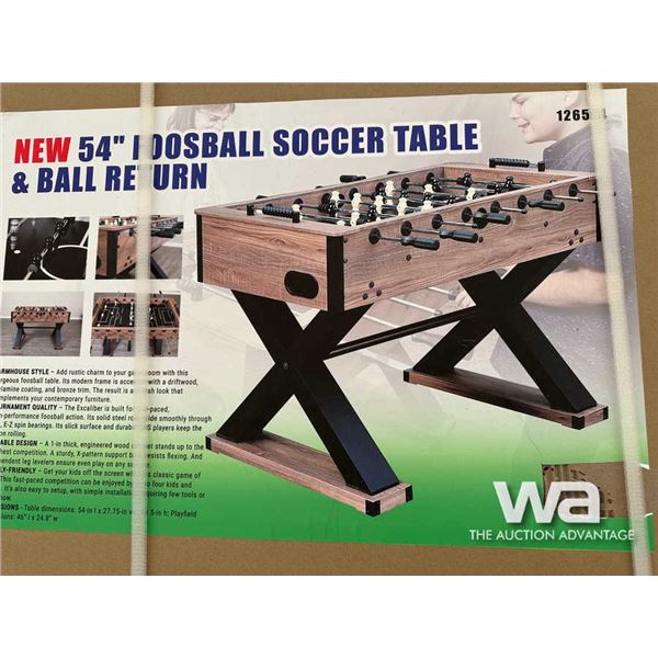 54 IN. FOOSBALL SOCCER TABLE