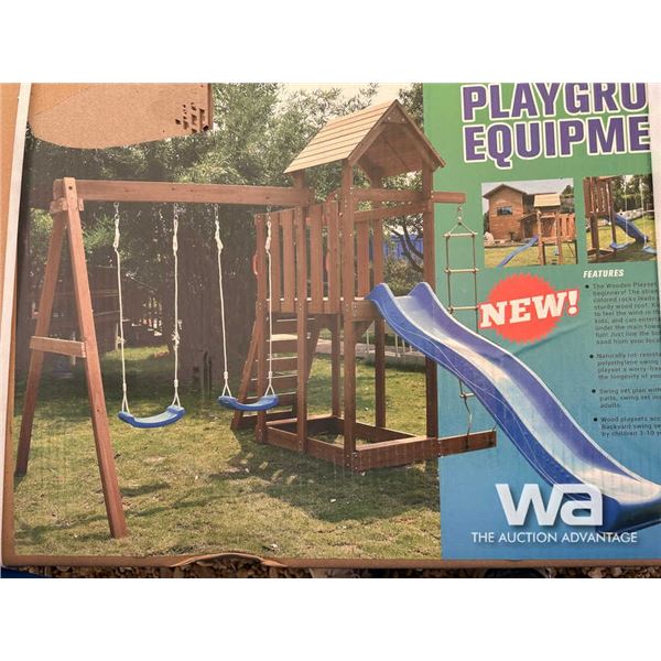 KIDS SWING SET PLAYGROUND