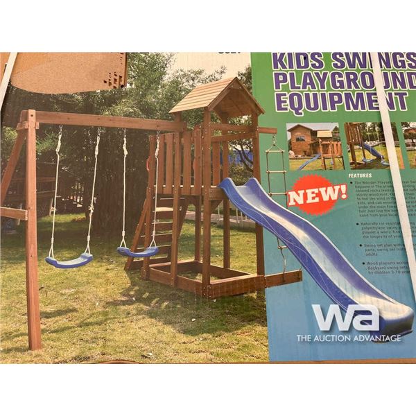 KIDS SWING SET PLAYGROUND